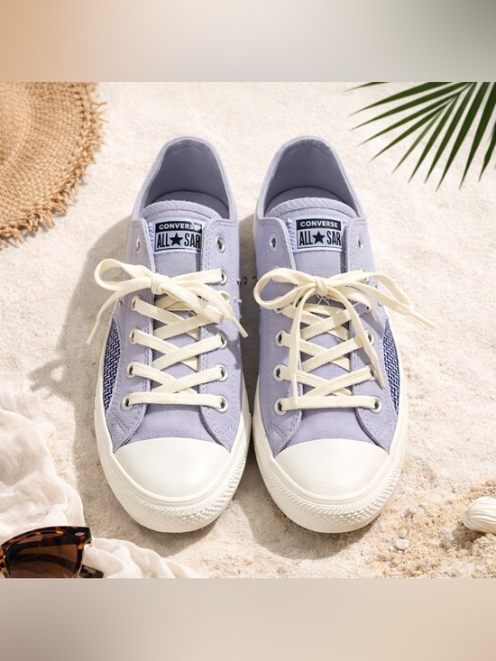 Converse Shoes - Converse All Star Low Top Sneakers Lavender Lilac Women’s 9.5 NWOT